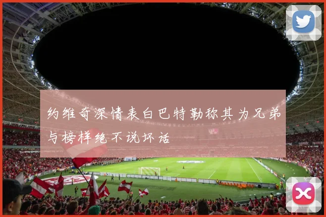约维奇深情表白巴特勒称其为兄弟与榜样绝不说坏话